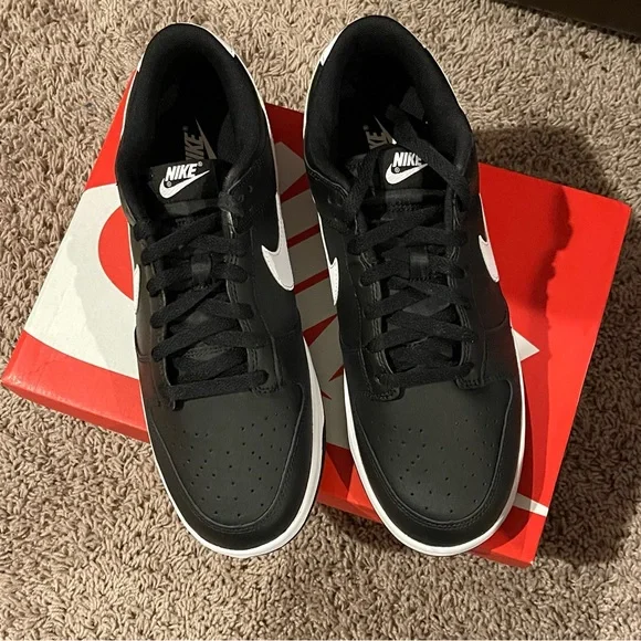 NIB Nike Dunk Low Retro "Black/White" “Black Panda 2.0” - Picture 7 of 10